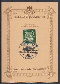 Michel Nr. 762, Tag der Briefmarke FDC mit Sonderstempel Konstanz.
